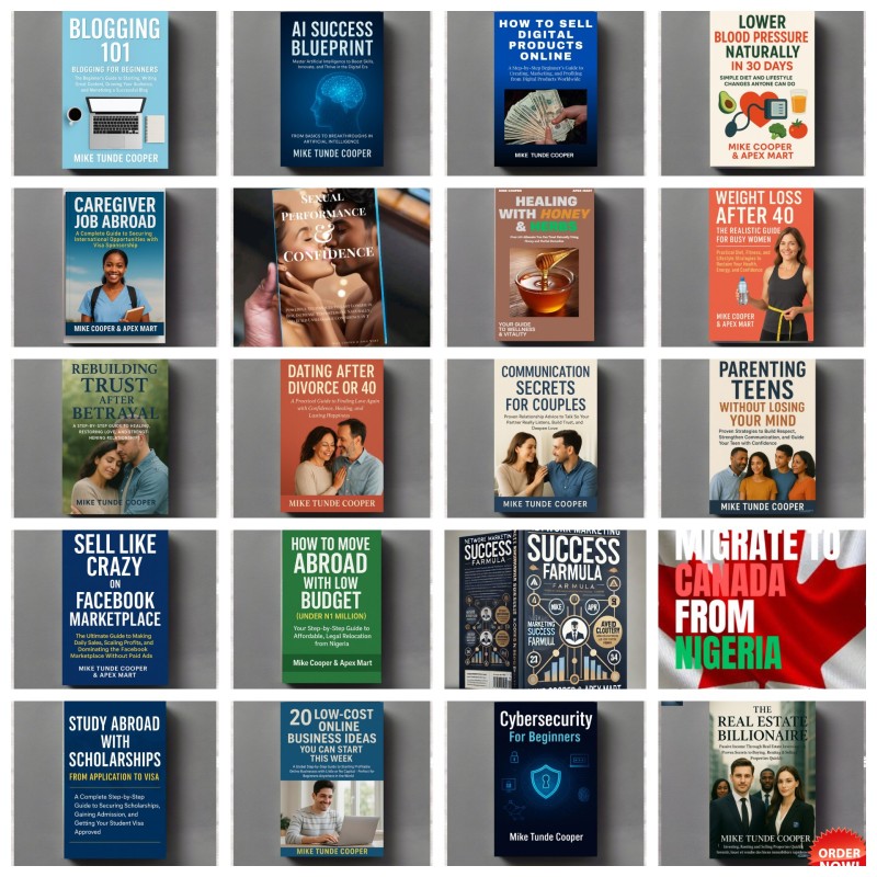 Get 32+ Life-Changing Ebooks for ONLY 4,000 Naira