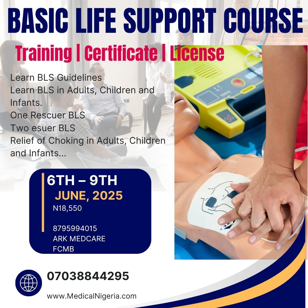BASIC LIFE SUPPORT COURSE–TRAINING, CERTIFICATE AND LICENSE