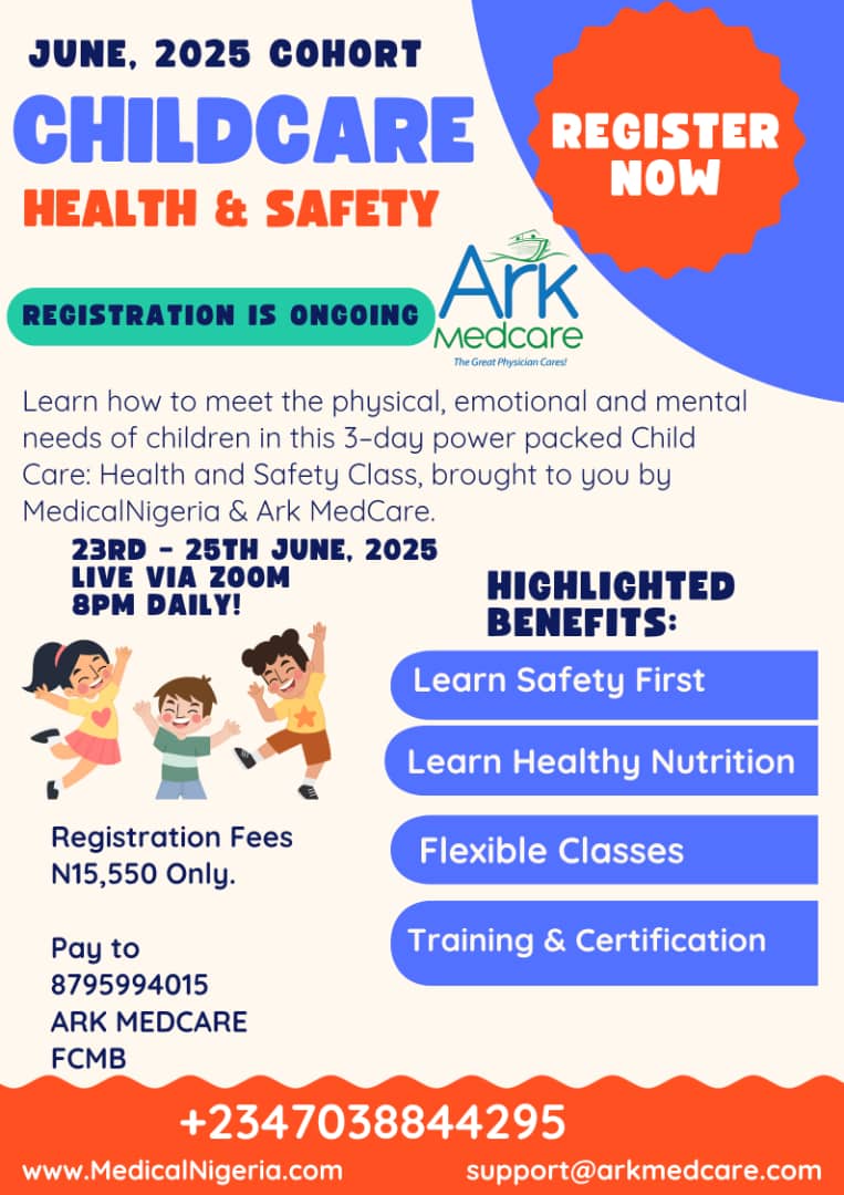 CHILD CARE- HEALTH AND SAFETY (Training and Certificate)