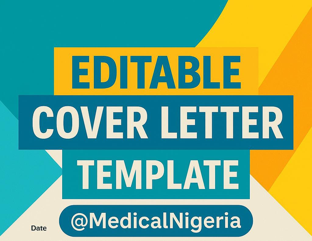 EDITABLE COVER LETTER TEMPLATE