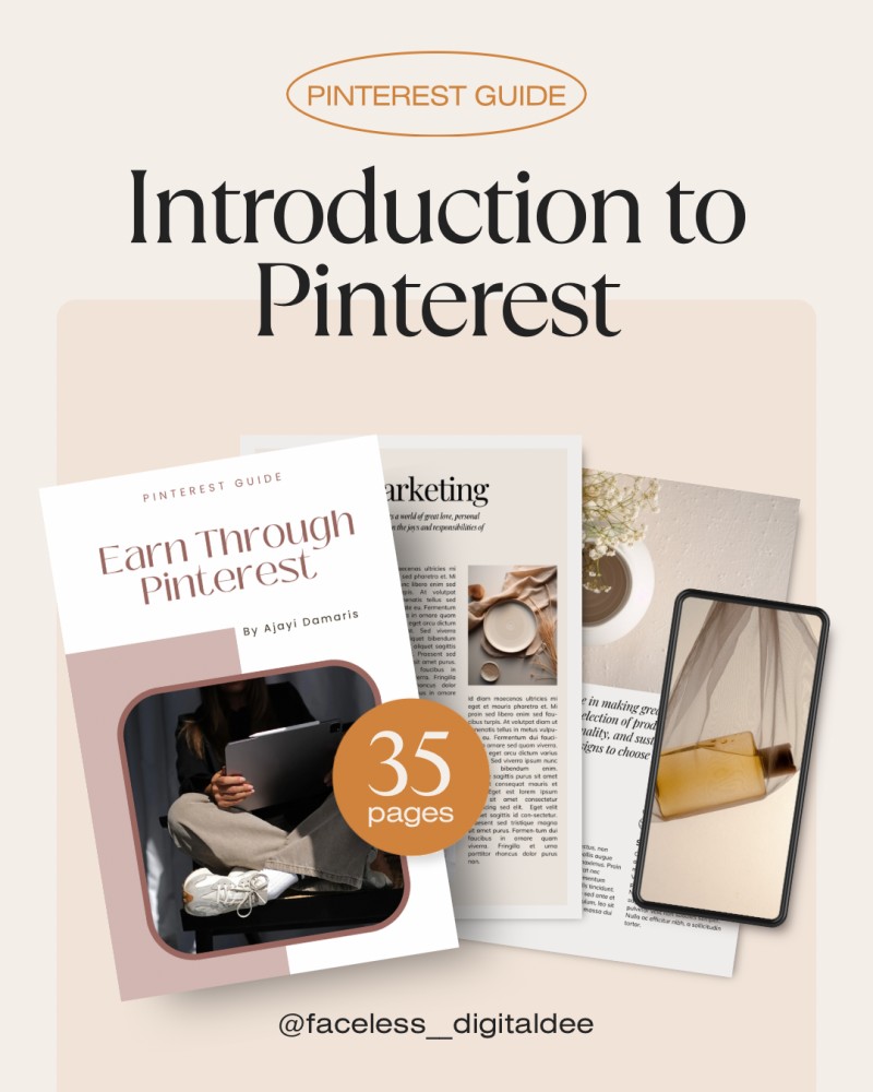 Earn through Pinterest- Pinterest Guide