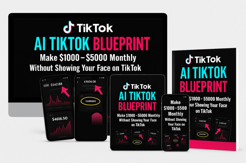 AI TikTok Blueprint: Make $1000- $5000 monthly Without Showing Your Face on TikTok