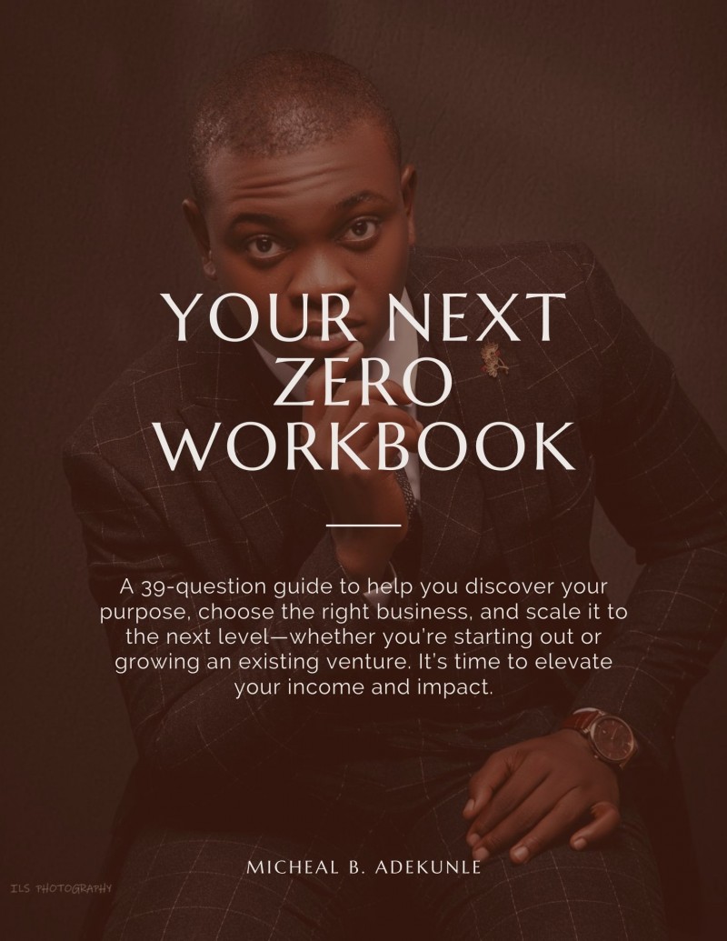Your Next Zero WorkBook
