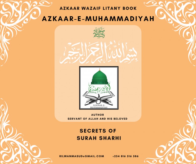 Azkaar-e-Muhammadiyah Secrets of Surah Sharhi