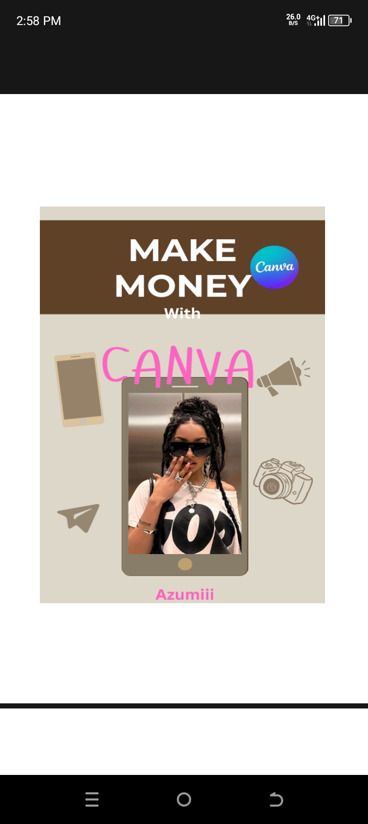 Make money with canva