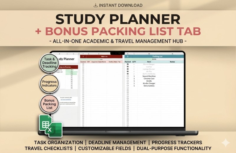 Study Planner + Bonus