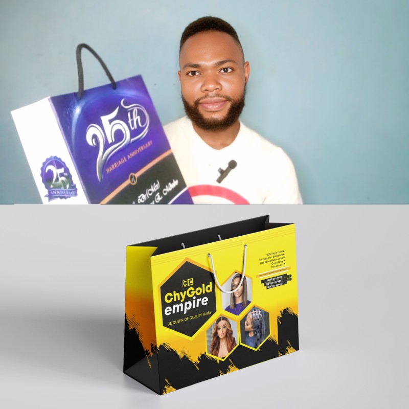 Premium Custom Paper Bag Design Templates