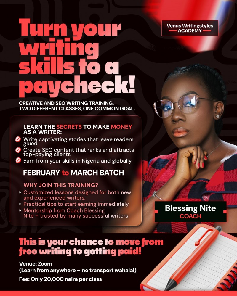 Creative Writing and SEO Writing classes