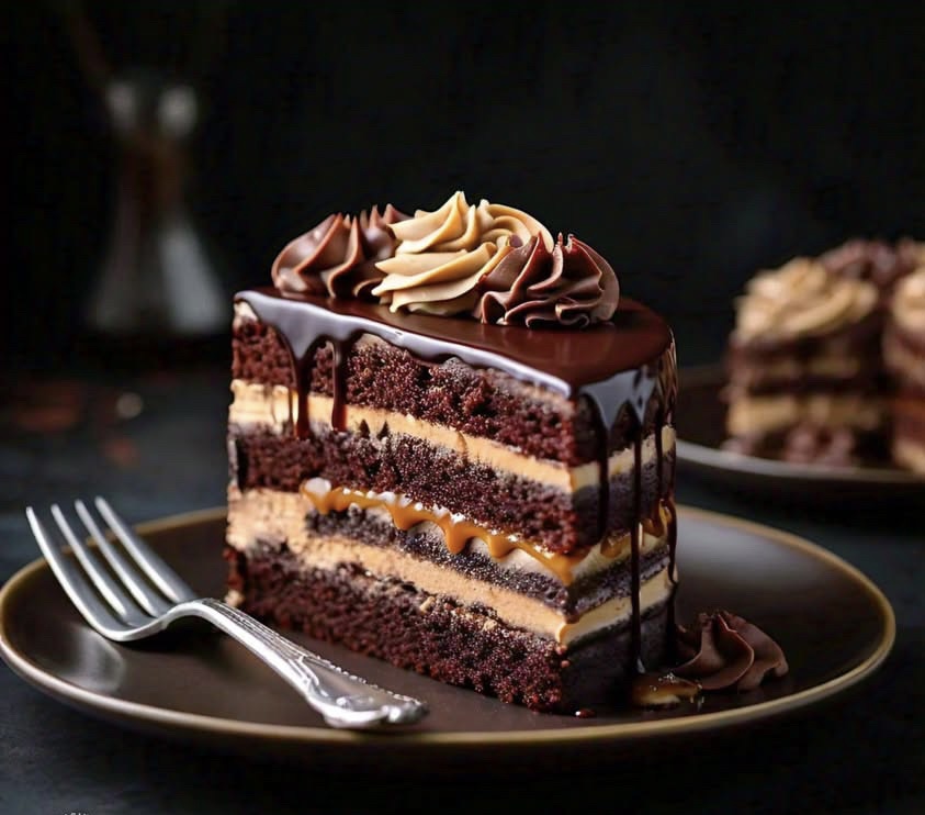 DOUBLE CHOCO — RICH CHOCOLATE CAKE (Butter-based)