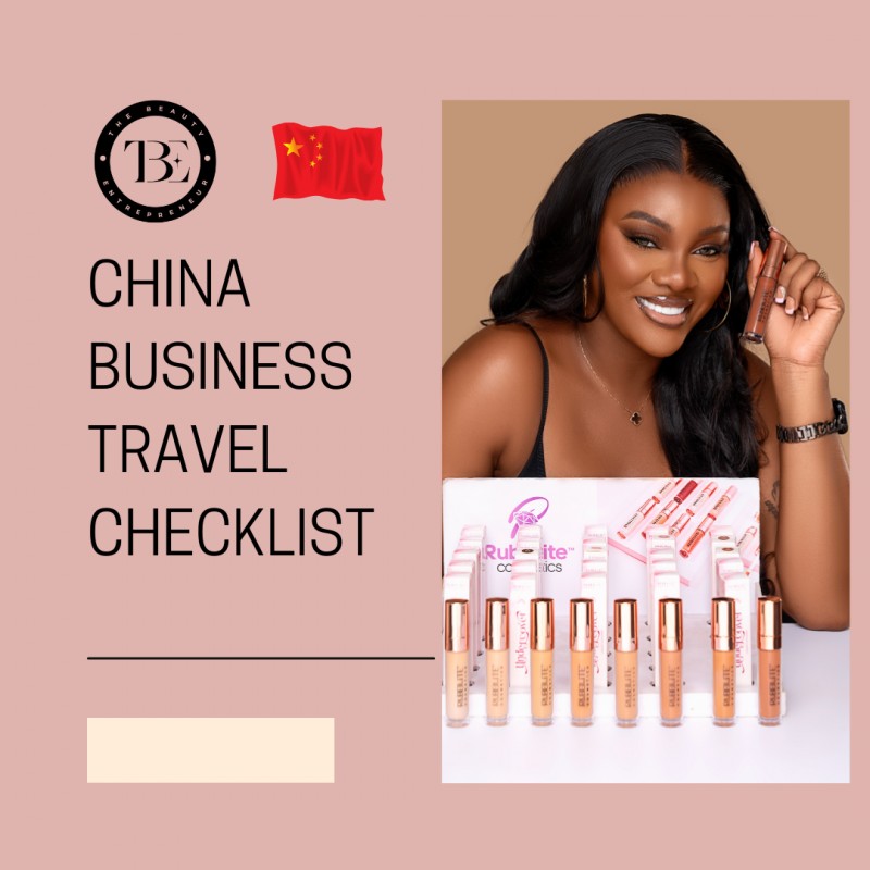 CHINA BUSINESS TRAVEL CHECKLIST