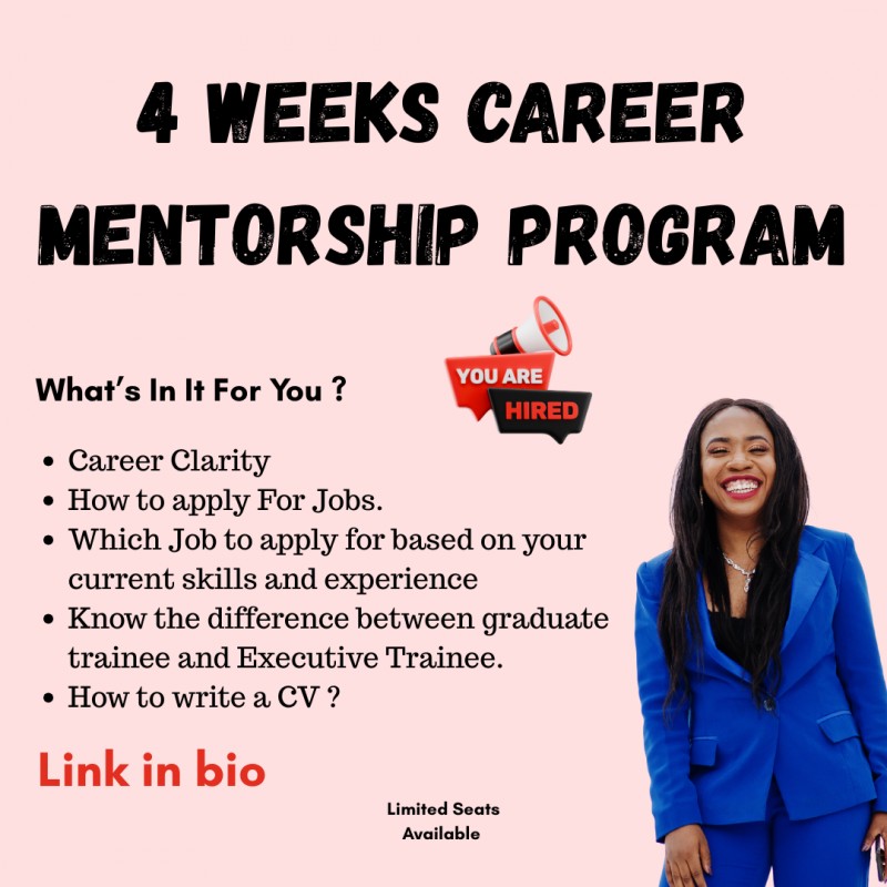4 WEEKS MENTORSHIP ONBOARDING FORM