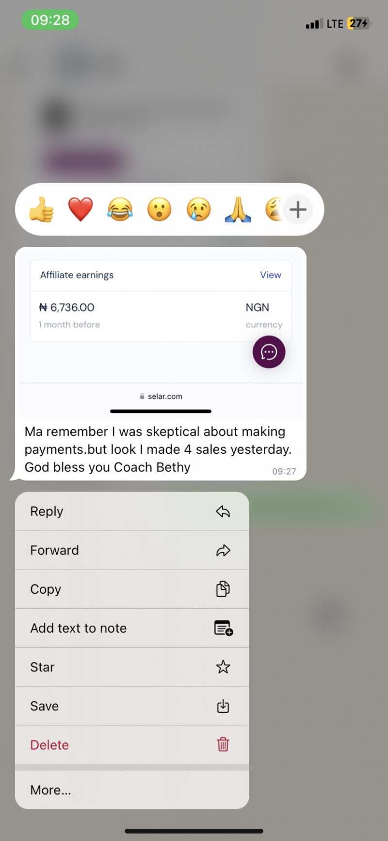 Customer review 1