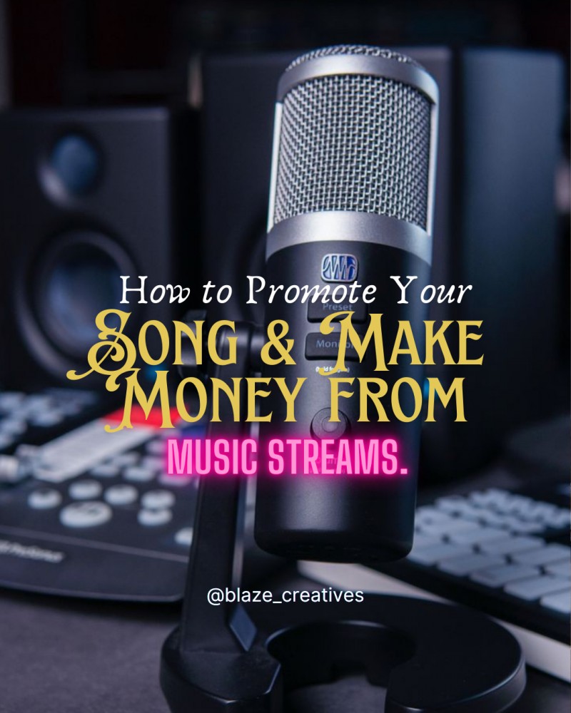How to Promote Your Song & Make Money from Music Streams