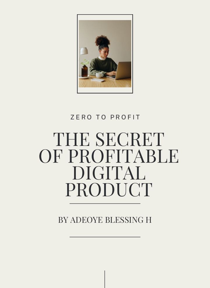 The secrets of profitable digital products