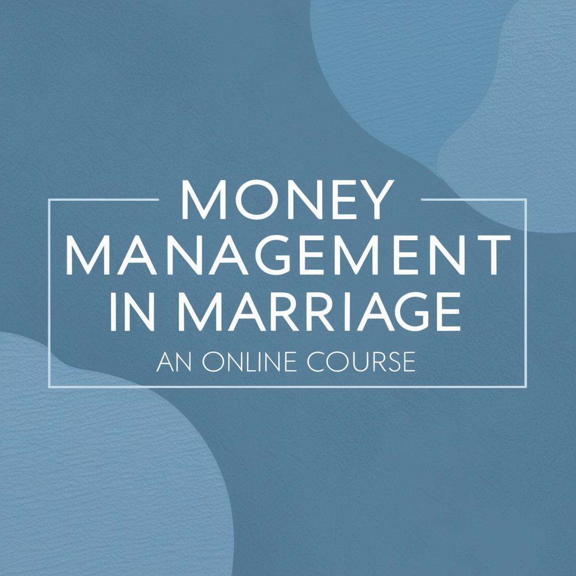 Money Management In Marriage