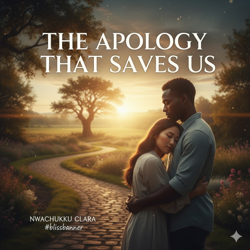 THE APOLOGY THAT SAVES US