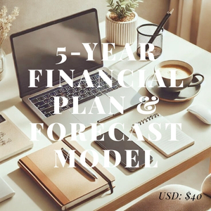 5-Year Financial Plan & Forecast Model (Excel Template)