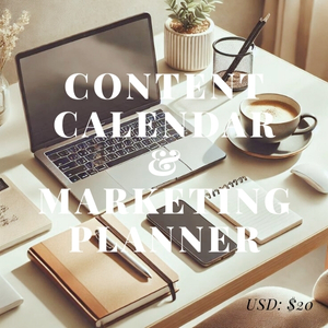 Content Calendar & Marketing Planner (Excel Template)