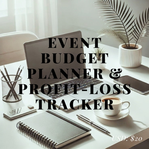 Event Budget Planner & Profit-Loss Tracker (Excel Template)