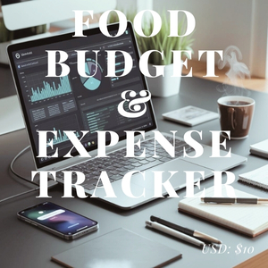 Food Budget & Expense Tracker (Excel Template)