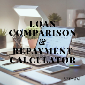 Loan Comparison & Repayment Calculator (Excel Template)