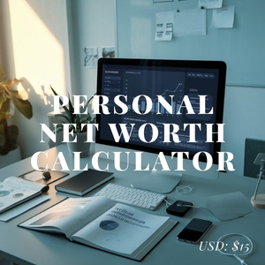 Personal Net Worth Calculator (Excel Template)