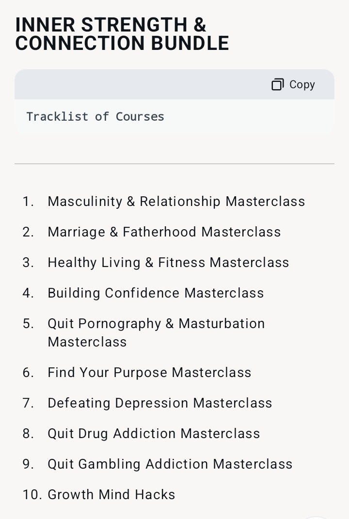 INNER STRENGTH & CONNECTION BUNDLE