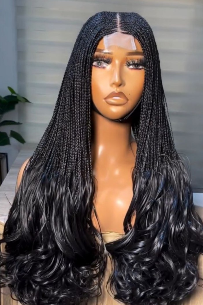 Wig lori (2*6 french curls wig (long )