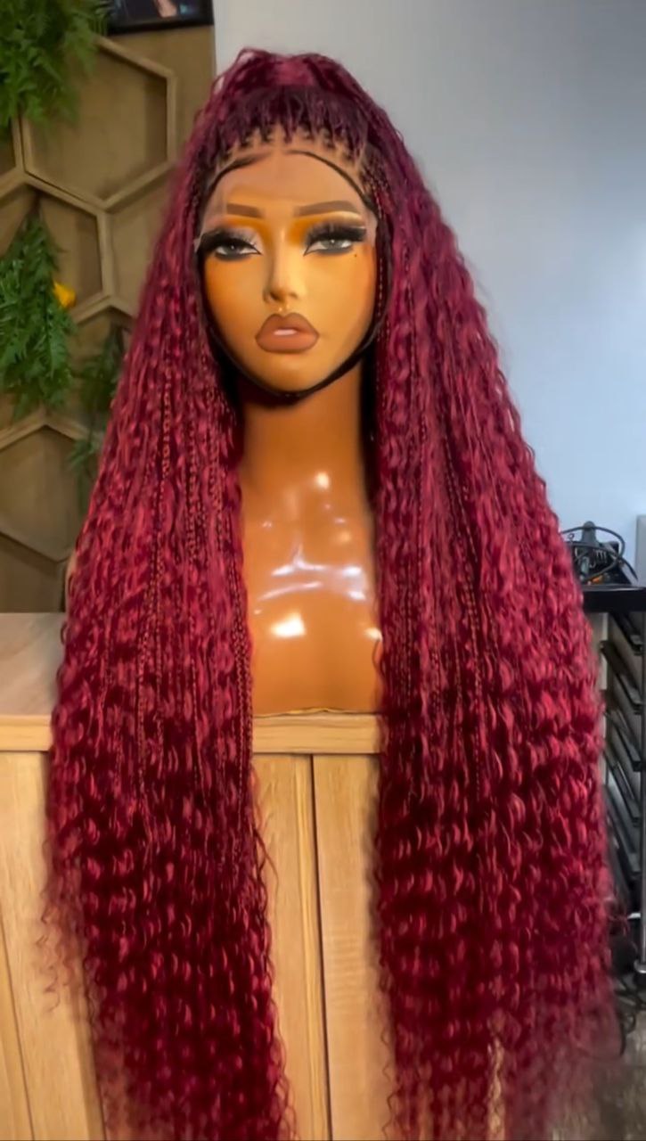 Wig zina- Long goddess braids