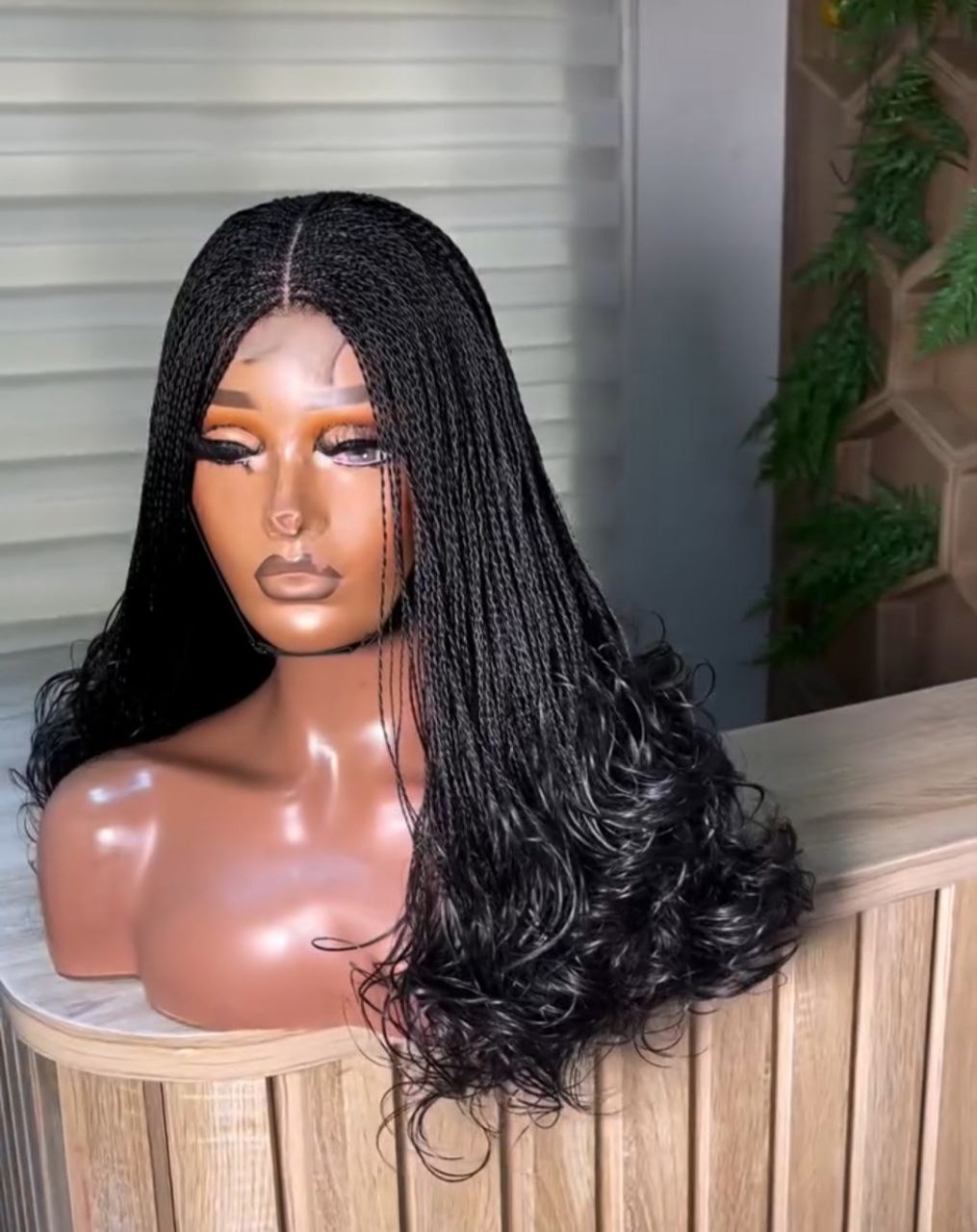 Twist french curls