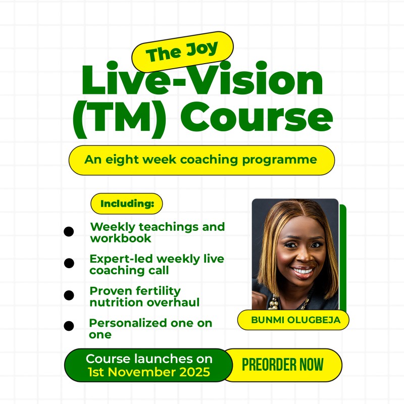 The JOY Live-Vision COURSE