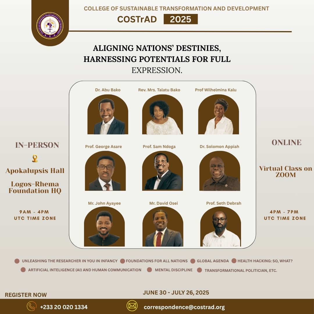 COSTrAD 2025 Leadership 4-Week Intensive In-Person Training