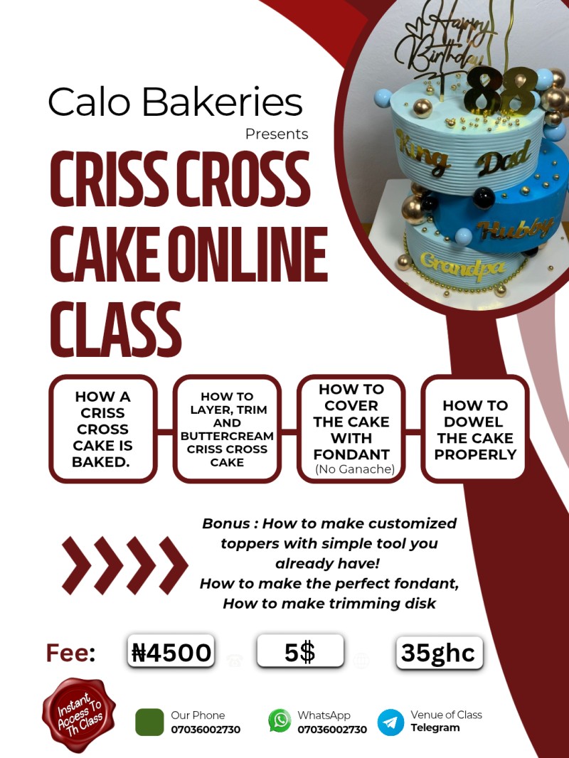 CRISS CROSS ONLINE CLASS