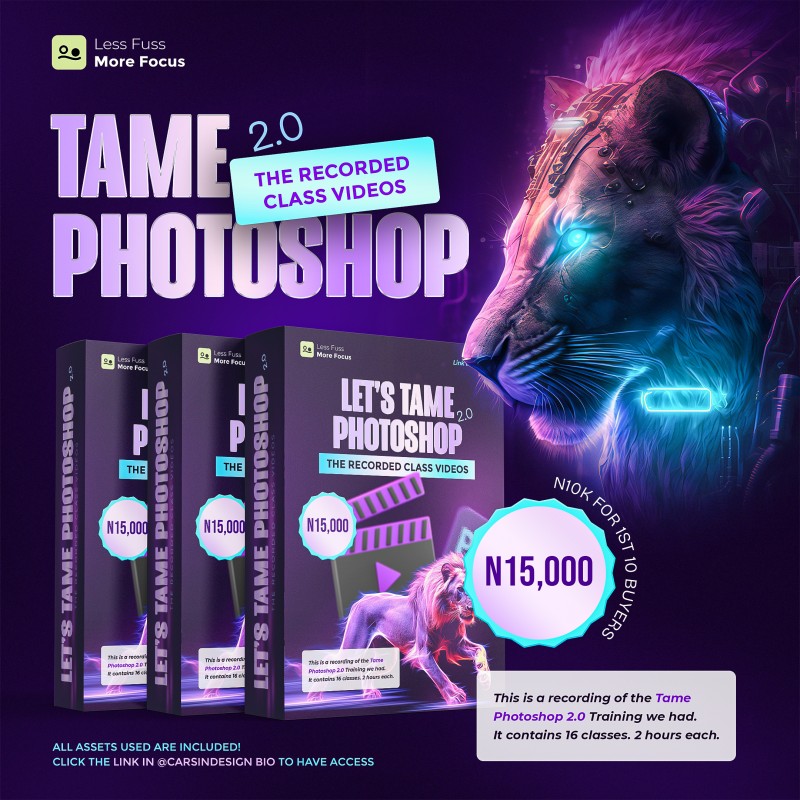 TAME PHOTOSHOP 2.0 (RECORDED EDITION)