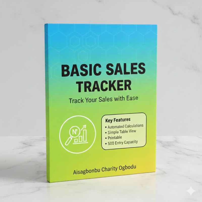 Automated Sales & Cashflow Tracker (Excel – Global Use)