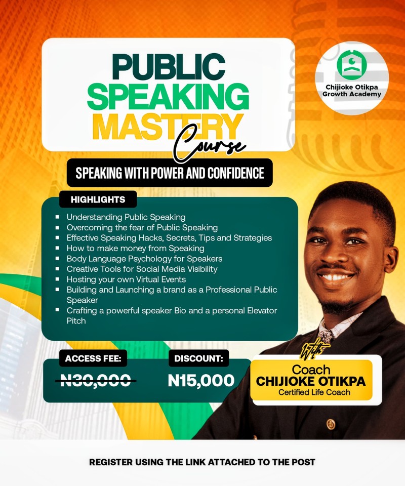 Sage on Stage Public Speaking Mastery Course