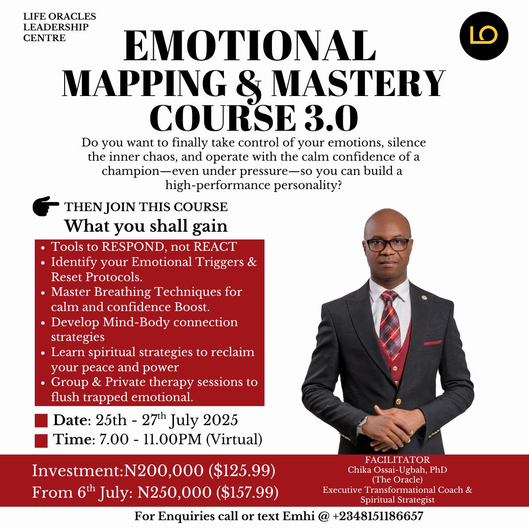 Emotional Mapping & Mastery Course 3.0