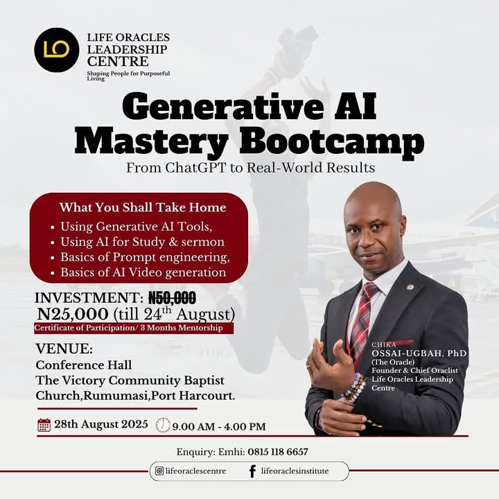 Generative AI Mastery BootCamp