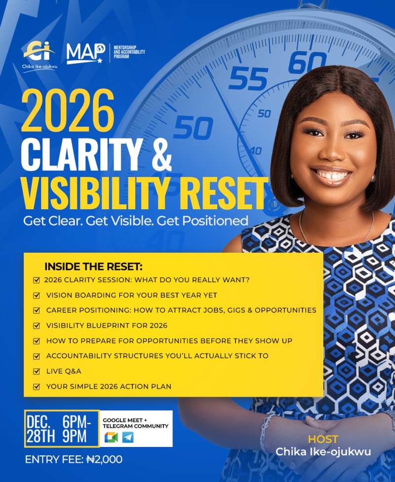 2026 CLARITY & VISIBILITY RESET (REPLAY)