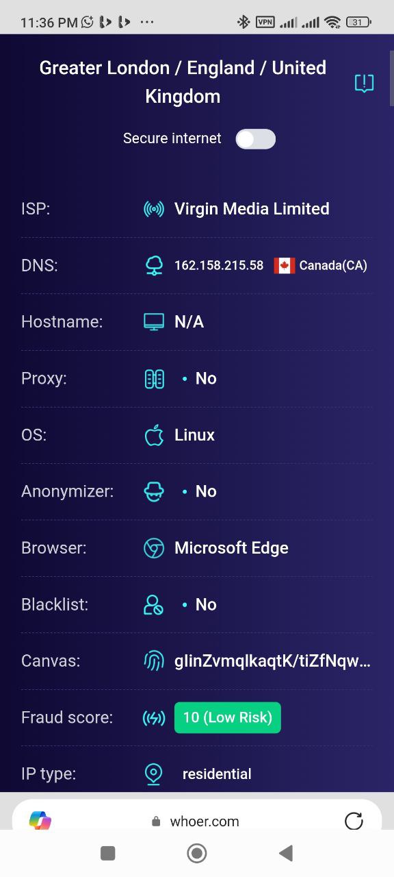 1 YEAR VPN Subscription