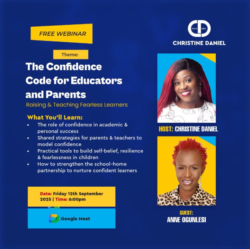 The Confidence Code Webinar For Educators and Parents