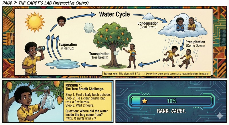 Nsoromma Science Vol. 1: The Water Cycle Mission