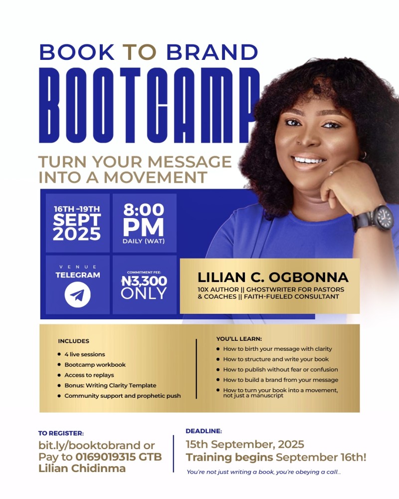 Book To Brand Bootcamp
