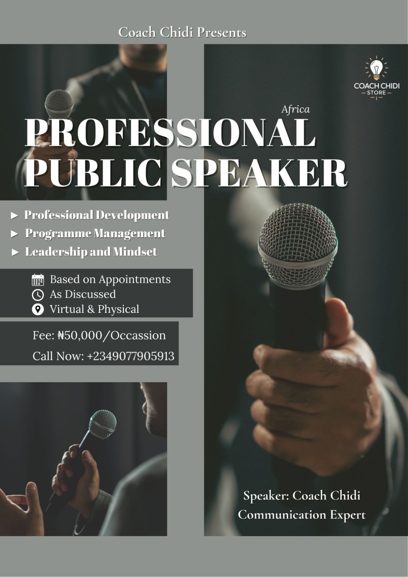Professional Public Speaker