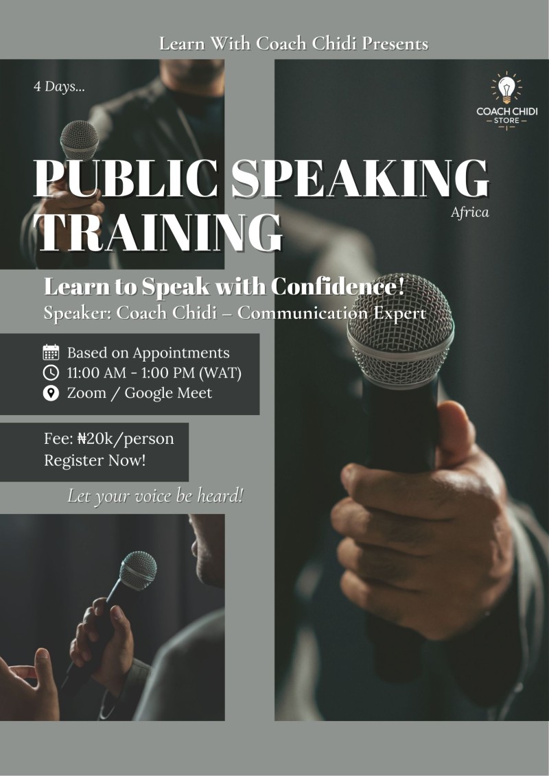 Public Speaking Training