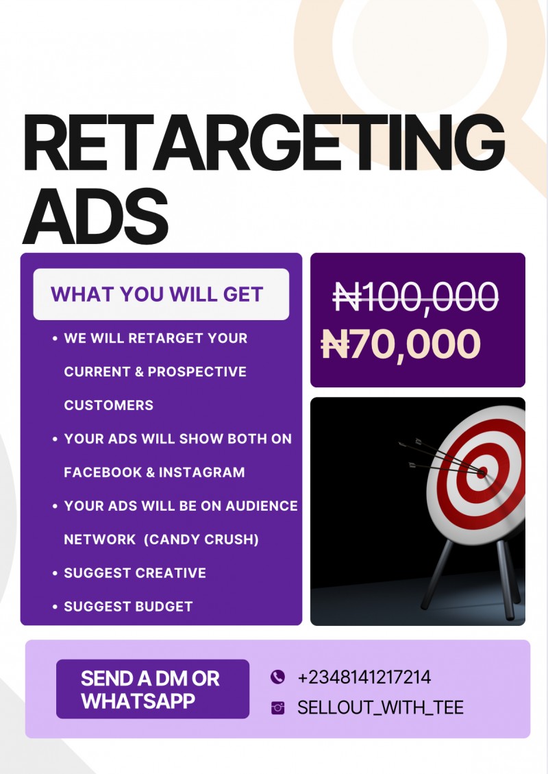 DONE FOR YOU RETARGETING AD