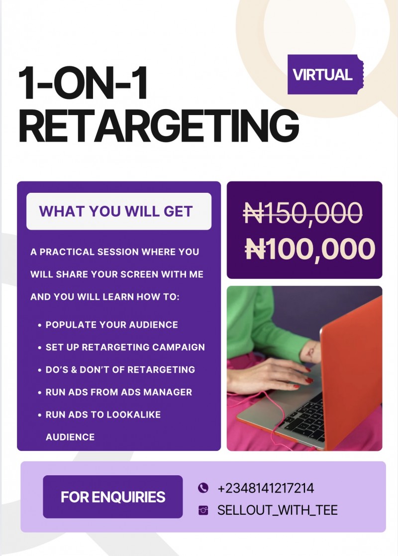 One on one Retargeting Session