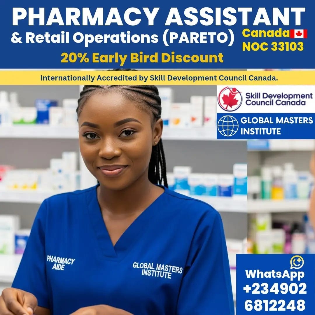 PHARMACY ASSISTANT AND RETAILOPERATIONS (PARETO)
