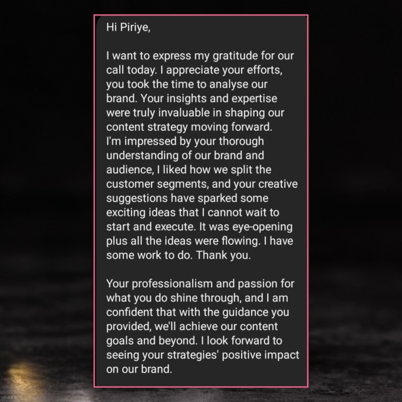 Customer review 2