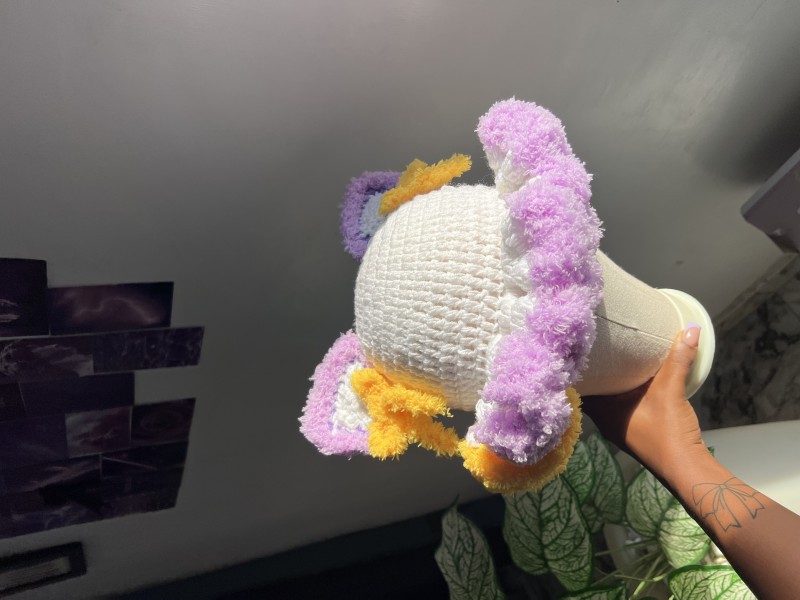 Maddie hat with kitty ears